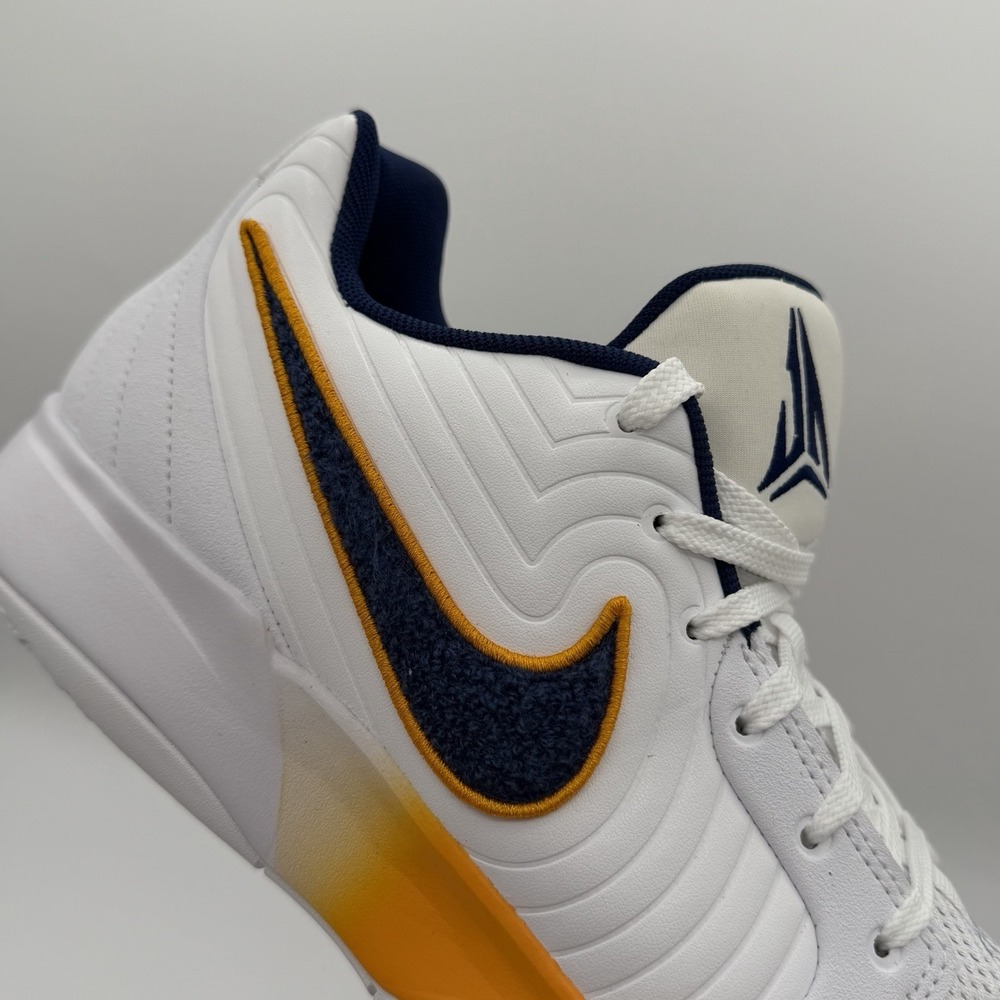 Nike Ja 2 Murray State Shoes Mens Size 10 White Blue‎ Basketball IF1606-101 New - Picture 10 of 10